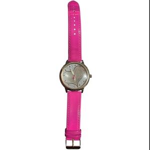 Chic Betsey Johnson Pink Women's Watch